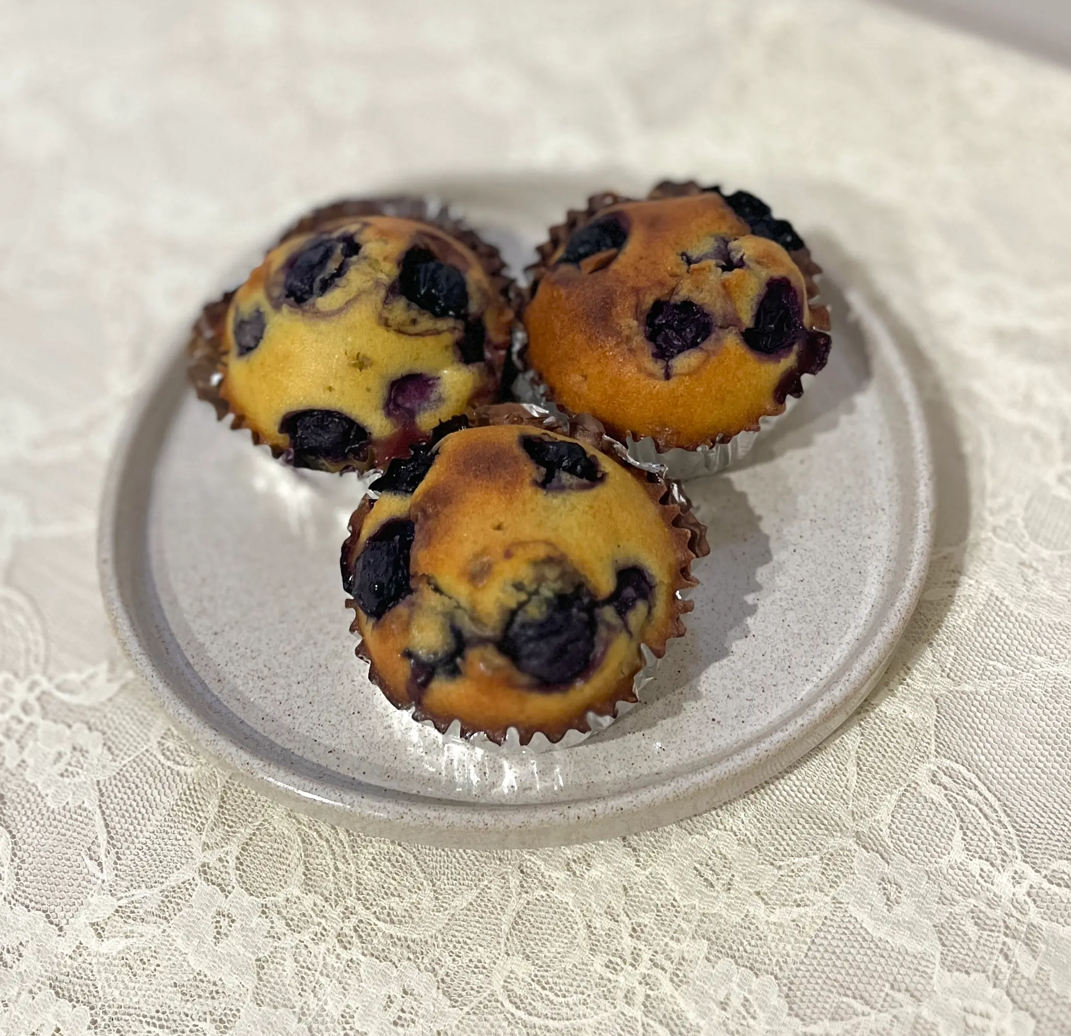 ブルーベリーマフィンの写真