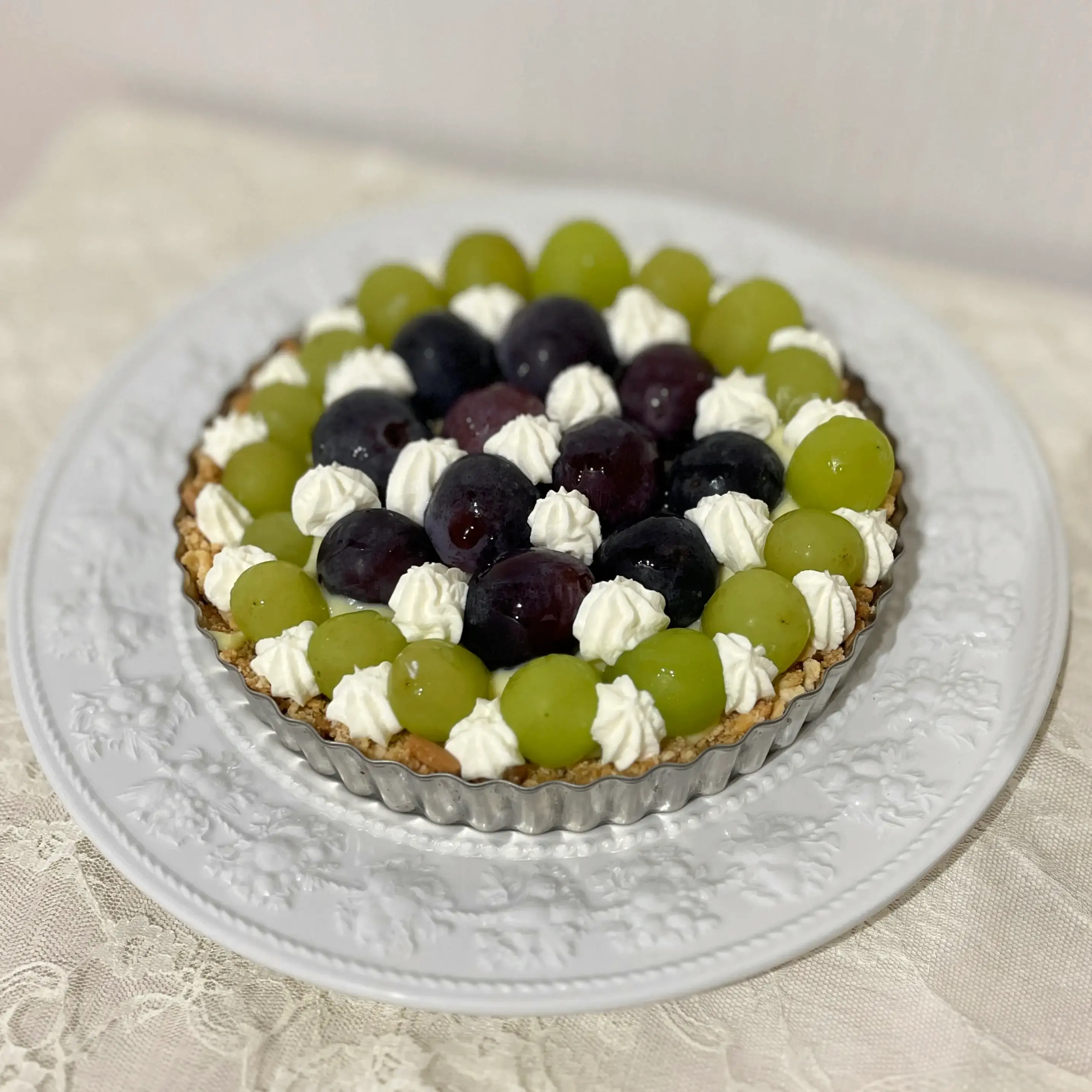 ぶどうのタルトの写真